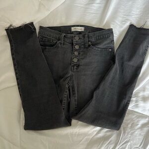 Madewell 9” Mid Rise Skinny Jeans size 25